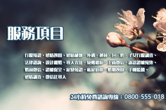 徵信社法律爭議服務項目